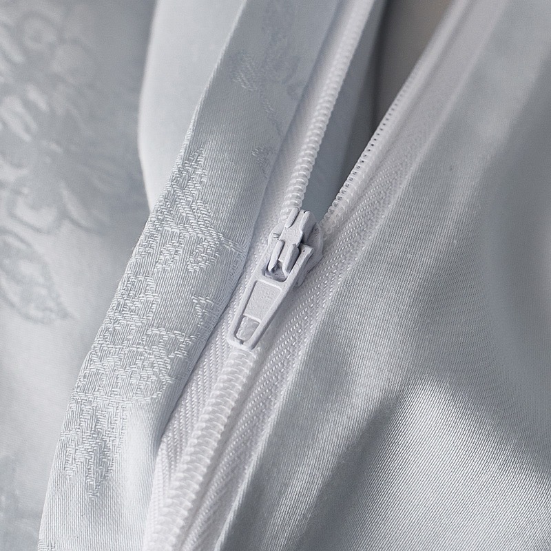 Luxuriöses Bettwäsche-Set aus langstapeliger Baumwolle, Satin