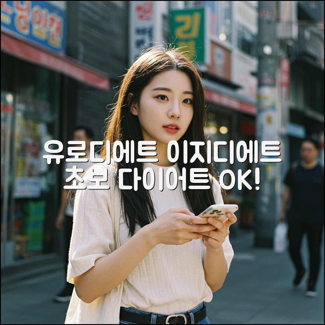 유로디에트 이지디에트, 초보자도 쉬운 다이어트!