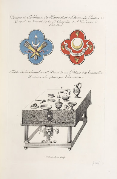 Dévises et emblemes de Henri II et de Diane de Poitiers 1839