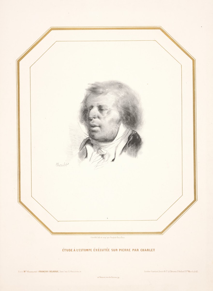 Male bust portrait 1845