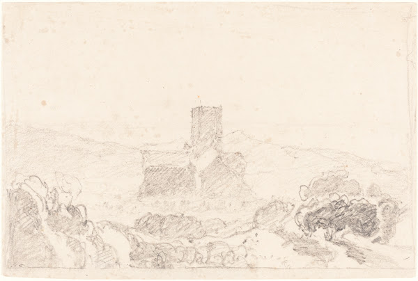 Landscape with Church first half 19th century