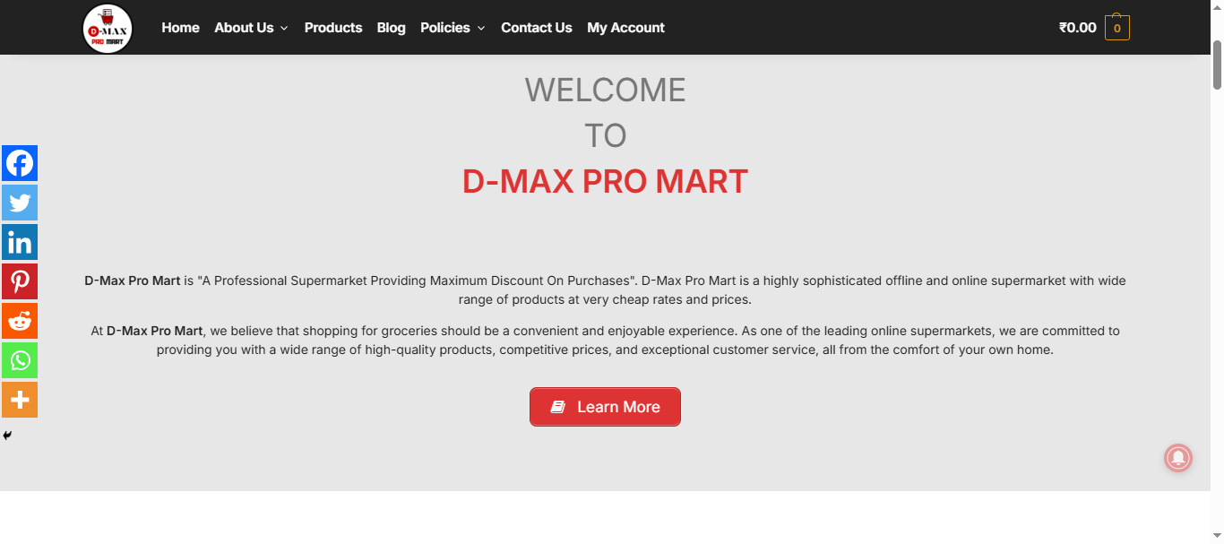 D-Max Pro Mart