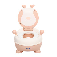 Дитячий горщик Twins Оленятко рожевий