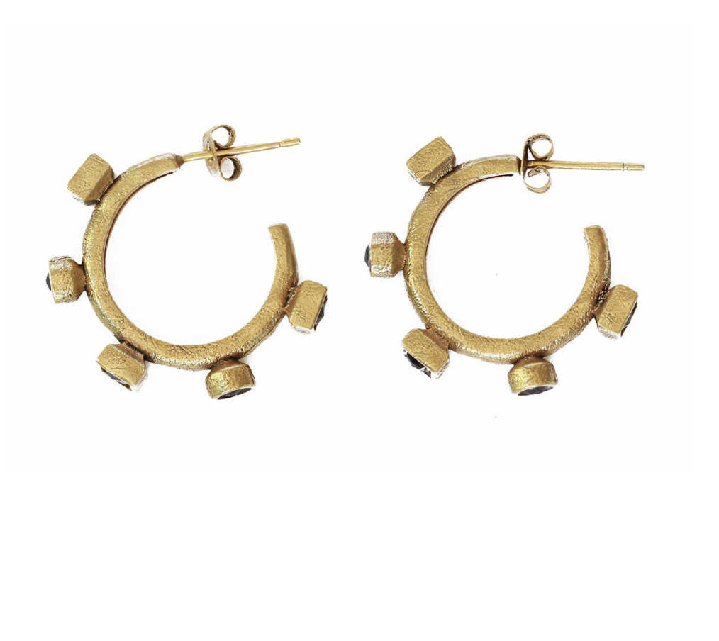 Серьги-кольца Медуза PM