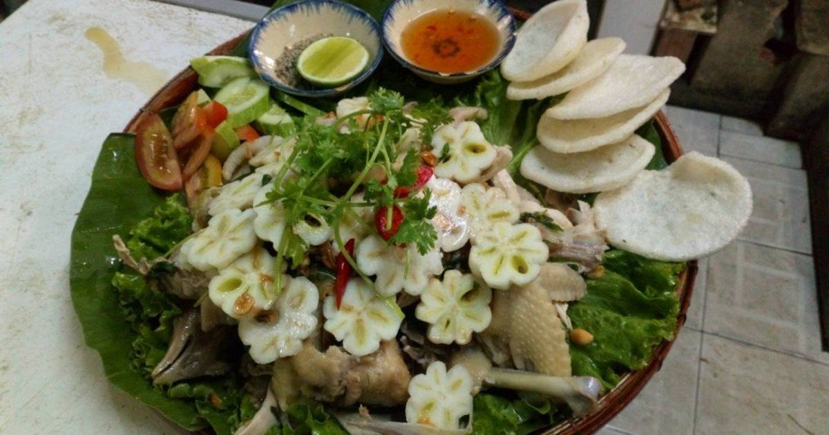 Gỏi gà măng cụt