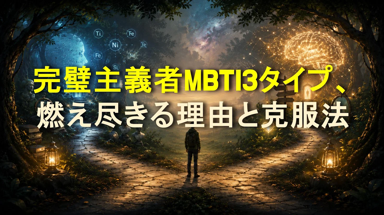 完璧主義者MBTI3タイプ、燃え尽きる理由と克服法