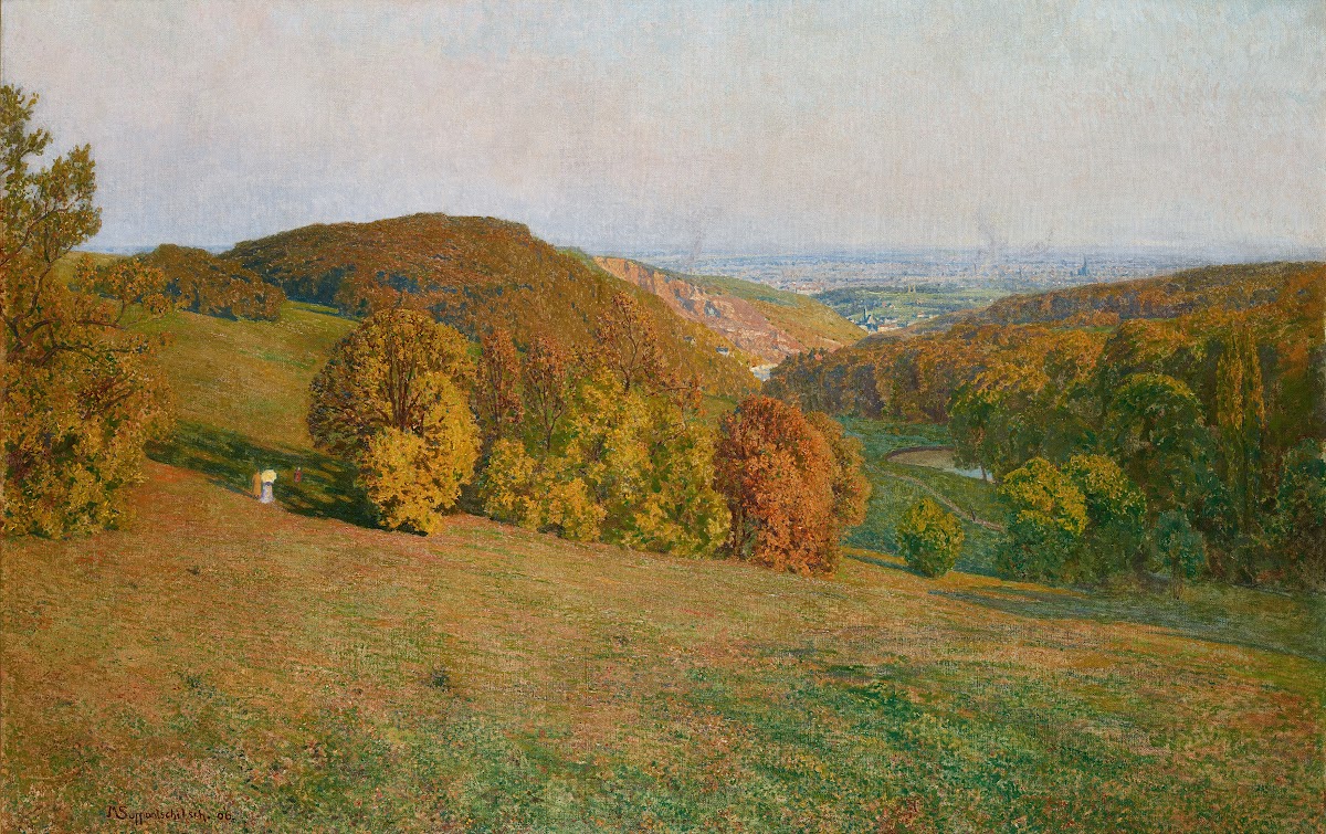 Wien vom Kobenzl aus 1906