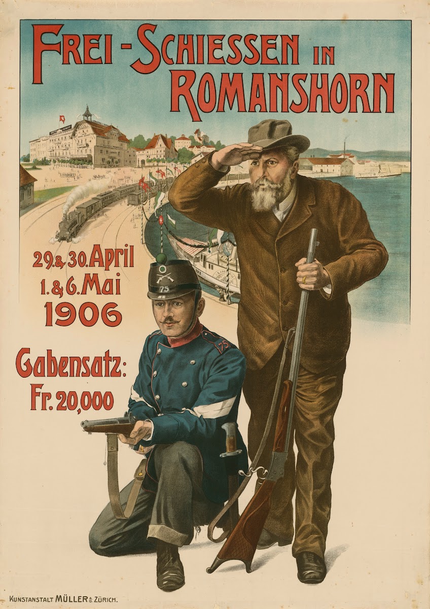 Frei Schiessen In Romanshorn 1906