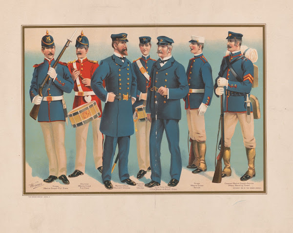 US Navy Uniforms 1899 1899