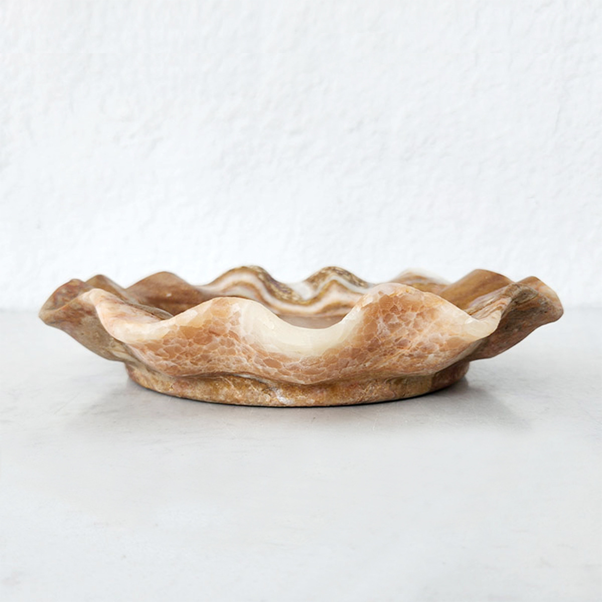 Marble tray, natural stone, modern