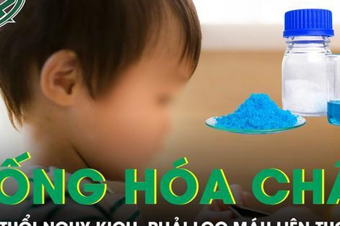 Bé 2 tuổi nguy kịch do uống nhầm hóa chất anh trai mang ở trường về - Báo Sức Khỏe &amp; Đời Sống