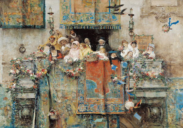 The Carnival In Rome 1881