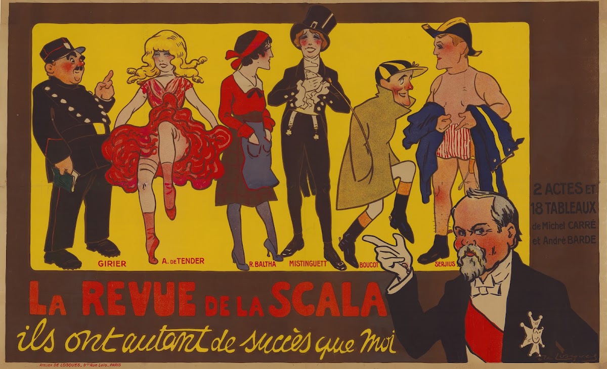 La revue de la Scala Ils ont autant de succès que moi 1913