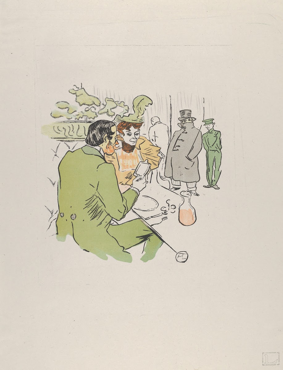 Jeanne prends sans quon te voie     from Le Rire No 129 24 April 1897 1897
