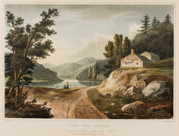 View near Fishkill 1823 1824