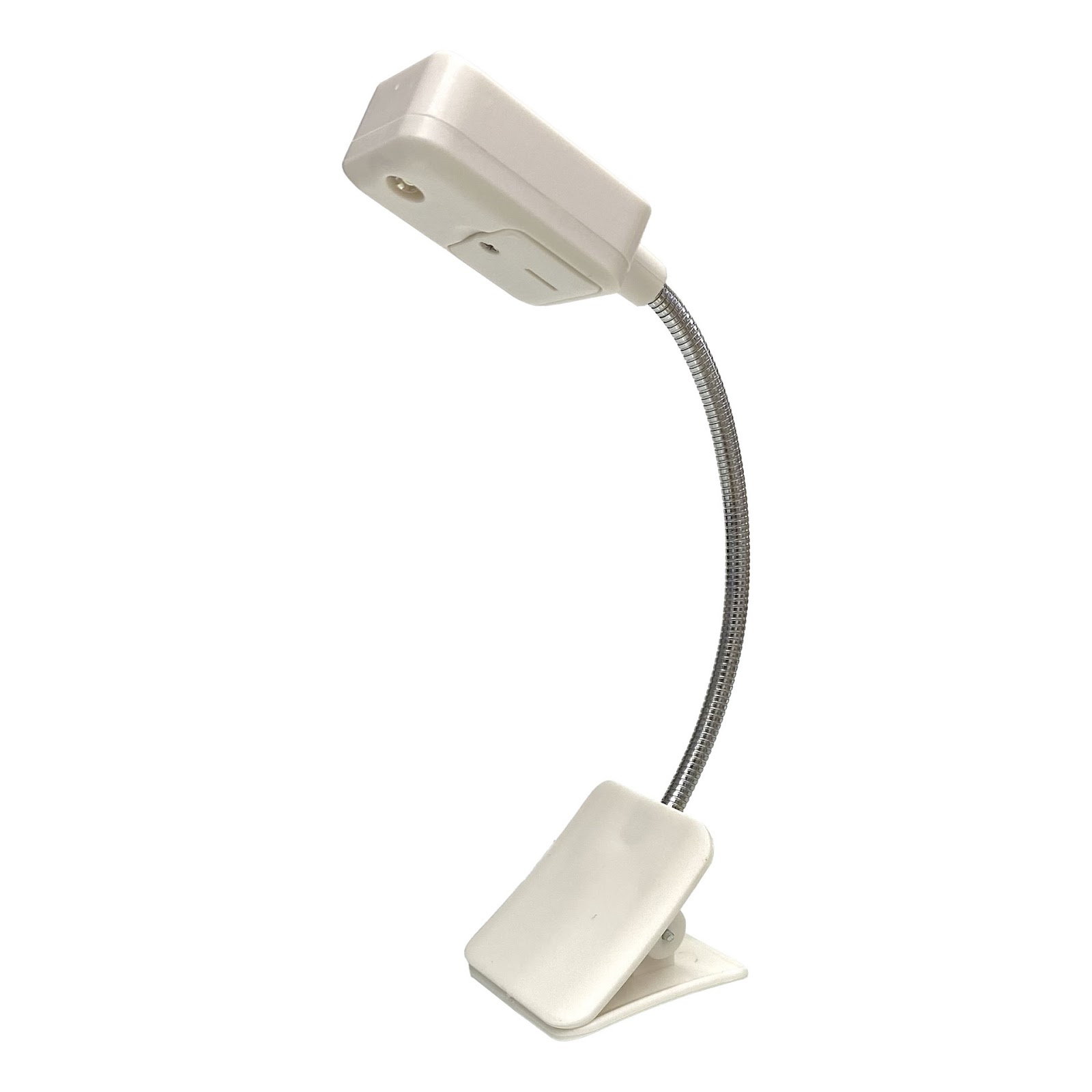 Mini clip-on lamp with warm light