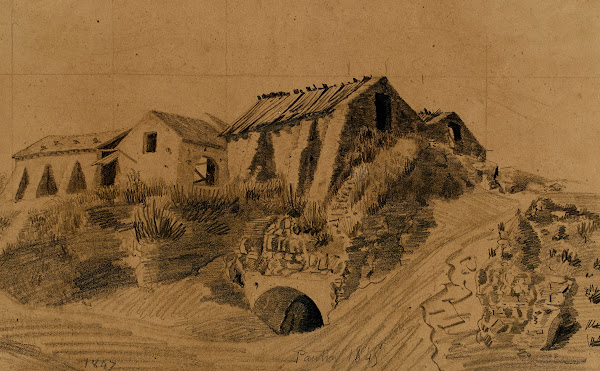 Vue de Pantin 1847 1848