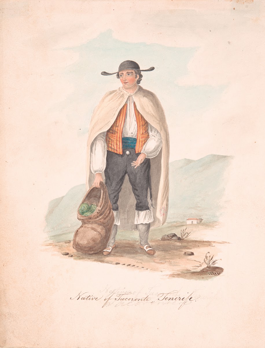 Native of Tacocronte Tenerife 1825