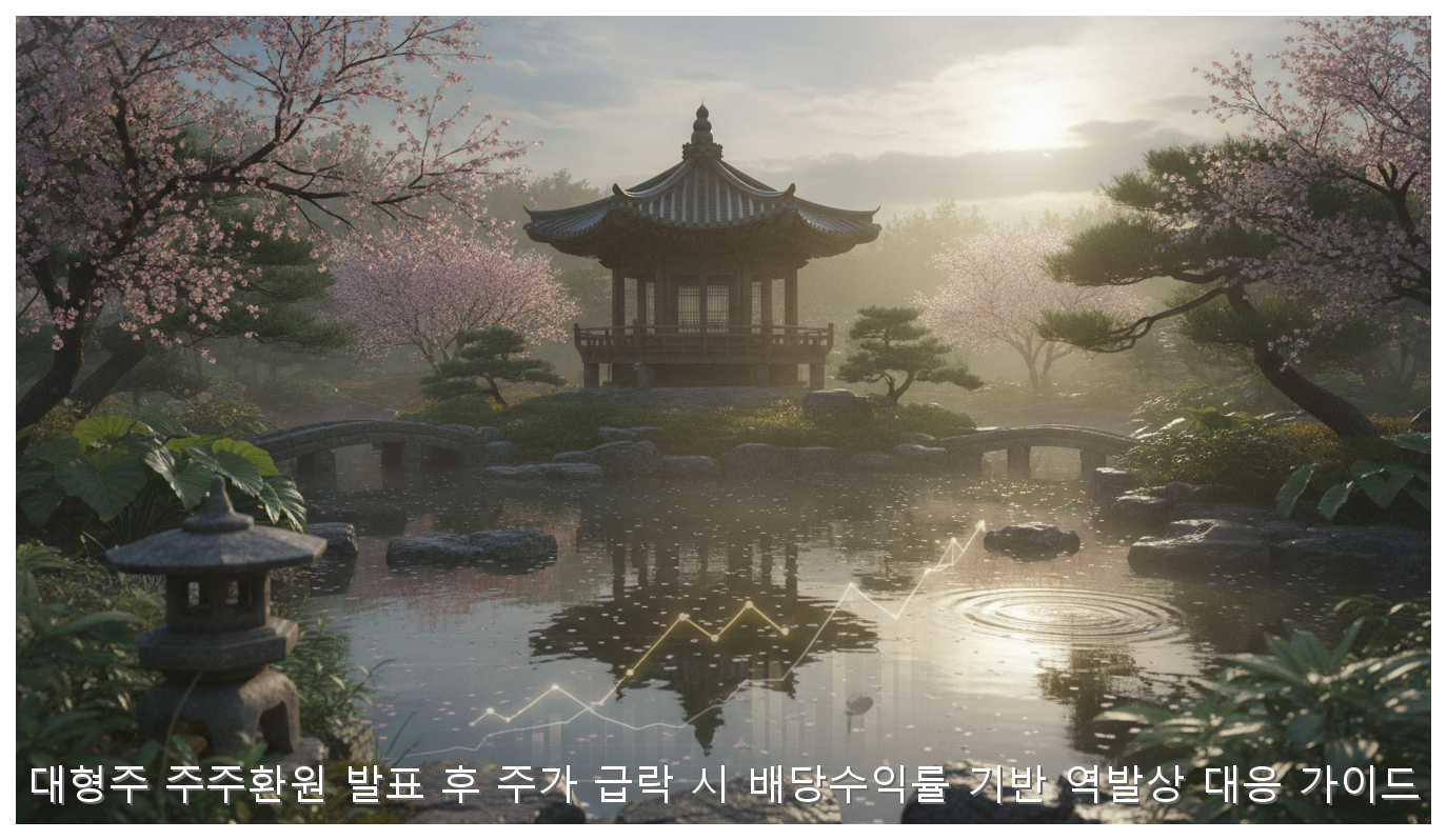대형주 주주환원 발표 후 주가 급락 시 배당수익률 기반 역발상 대응 가이드 핵심 안내 및 분석 인포그래픽 (7)