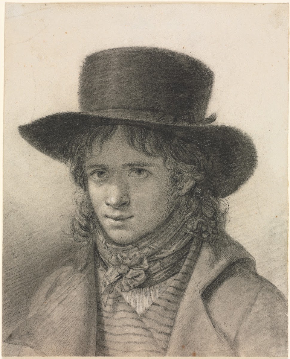 Self Portrait in a Hat c 1790