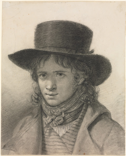 Self Portrait in a Hat c 1790