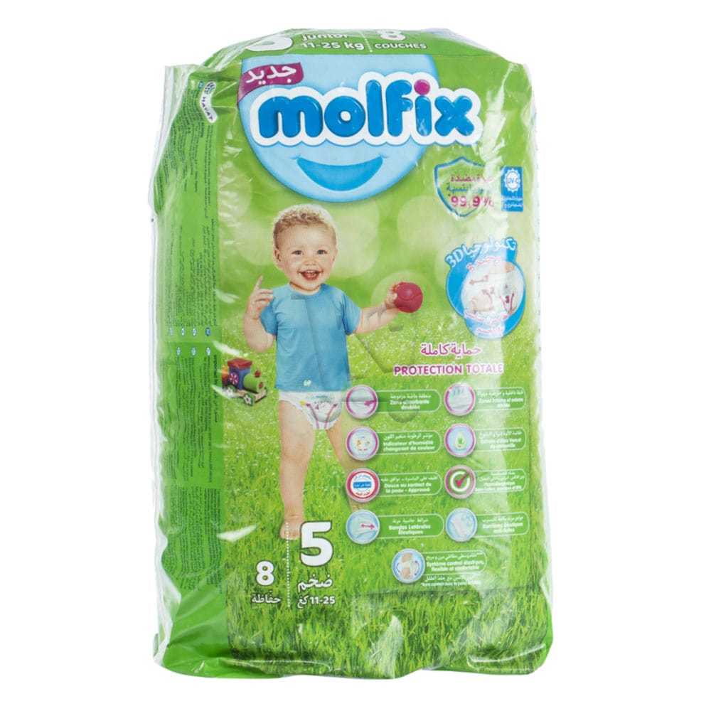 COUCHE MOLFIX N°5  11-25 KG