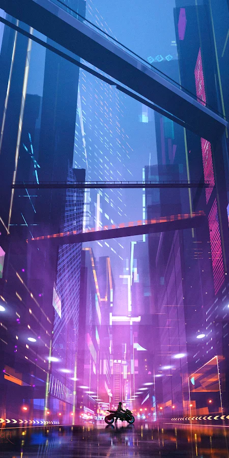 Cyberpunk Full HD iPhone Phone Wallpaper