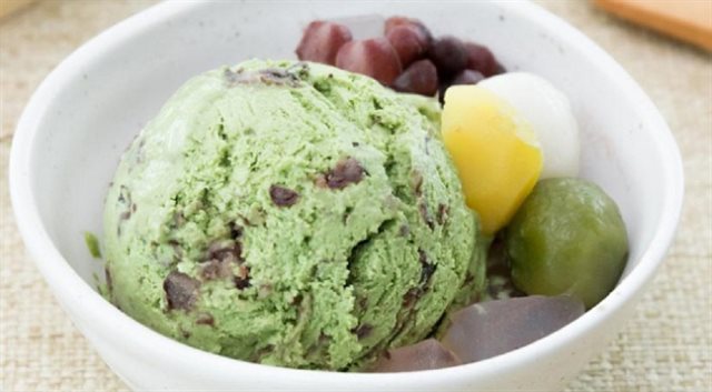 Kem Trà Xanh Đậu Đỏ Mát Ngọt