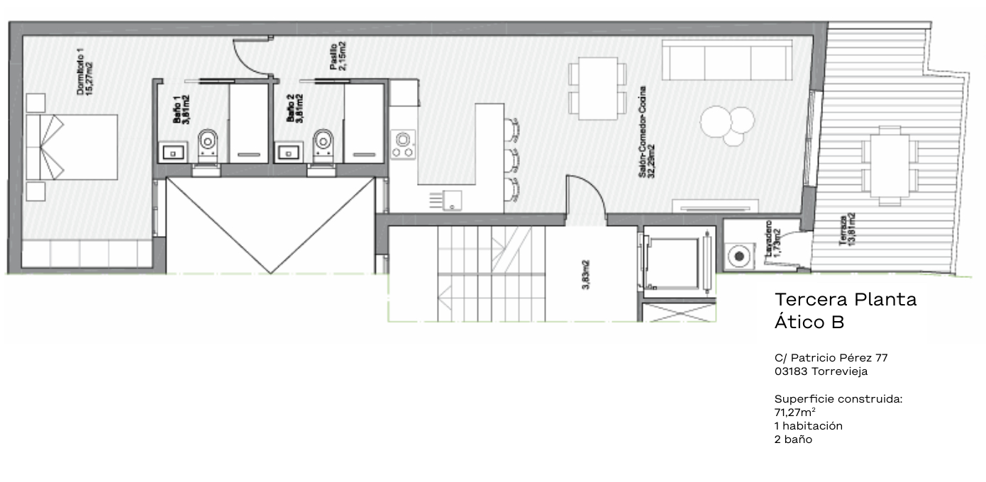 Penthouse B Blueprint
