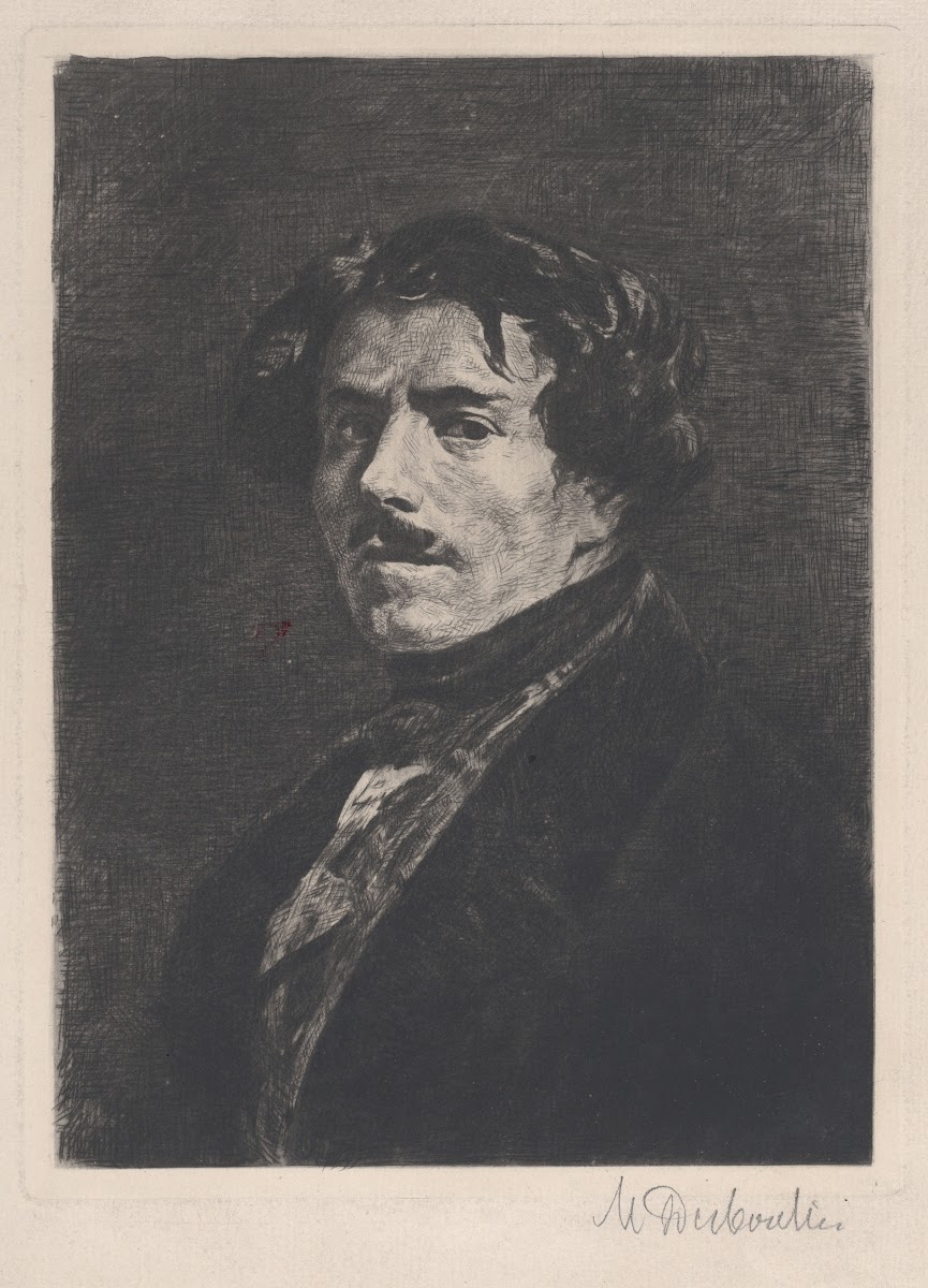 Portrait of Eugène Delacroix 1889