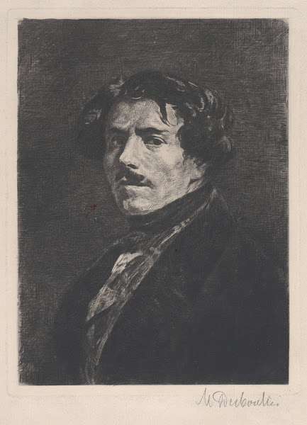 Portrait of Eugène Delacroix 1889