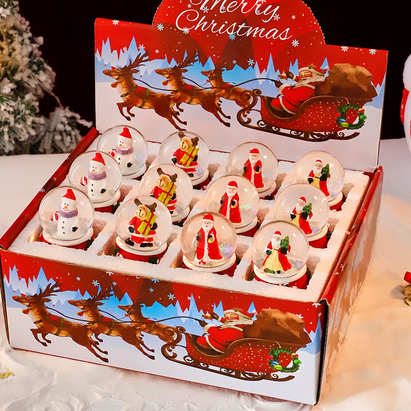 Christmas Snow Globe Gift Set with Lighting