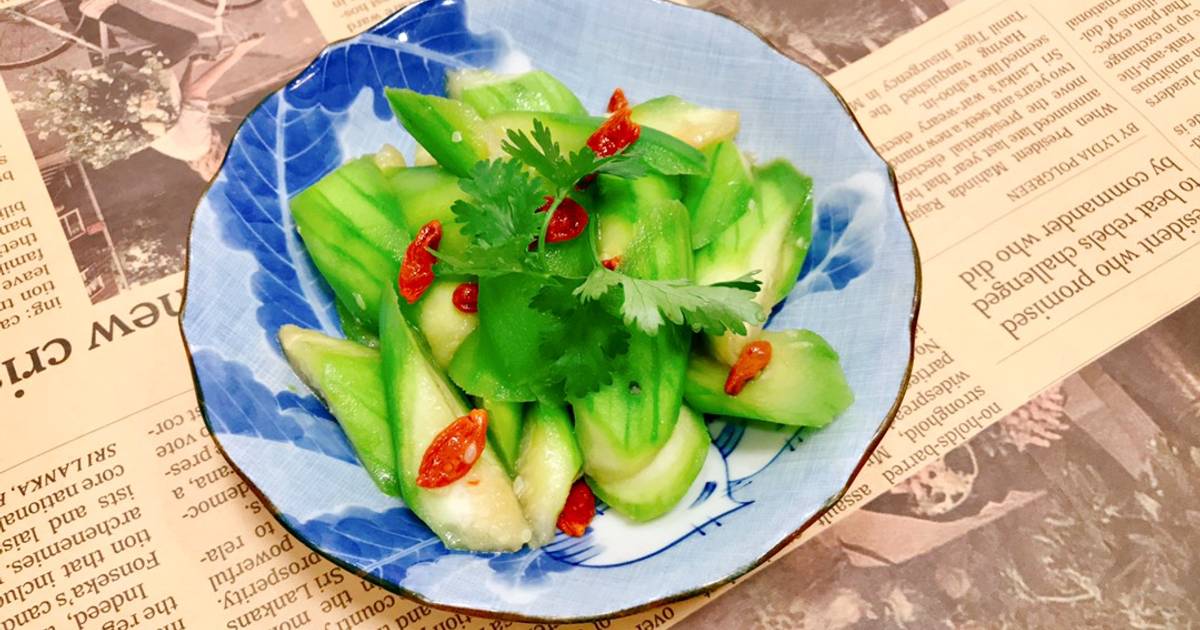 Mướp xào kỷ tử