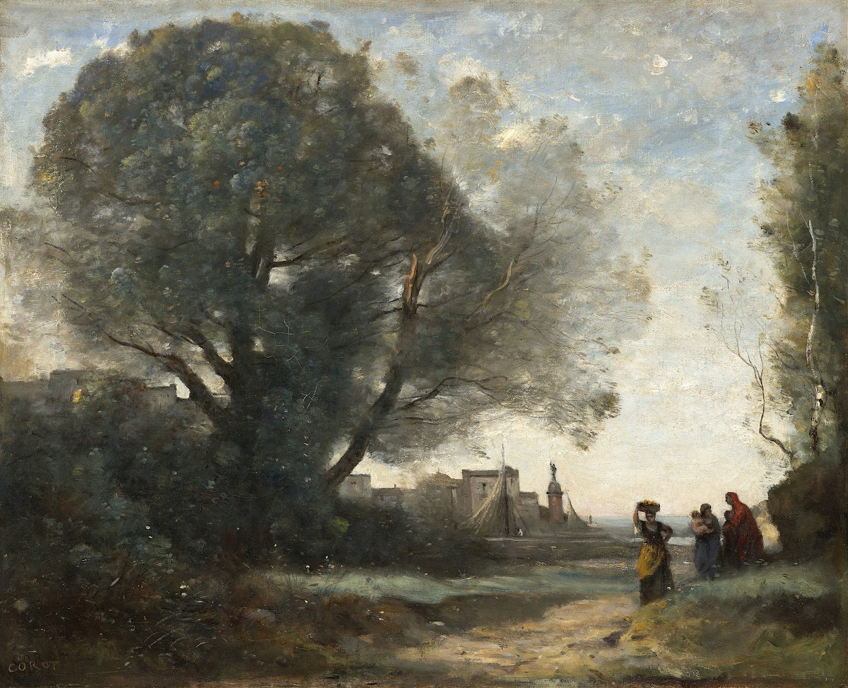 Souvenir of Terracina 1864 reworked slightly later