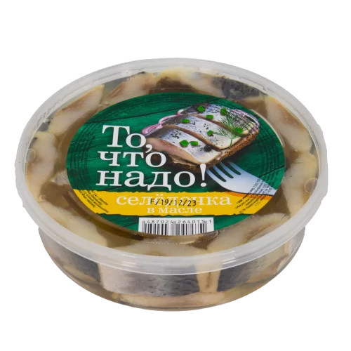 Селедочка классическая в масле "То что надо" 400гр