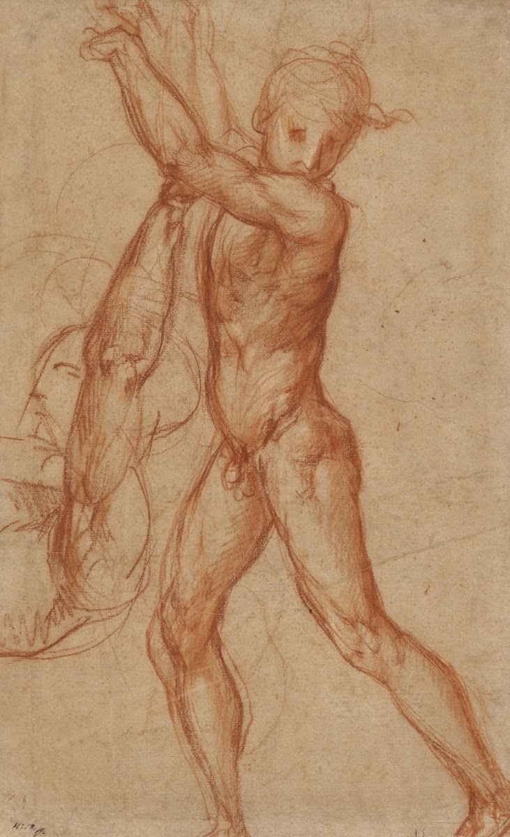 Study of a Nude Boy Partial Figure Study 1518