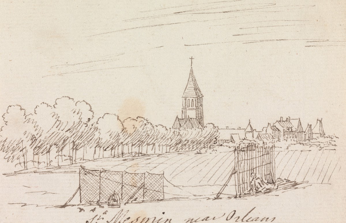 La Chapelle Saint Mesmin near Orleans