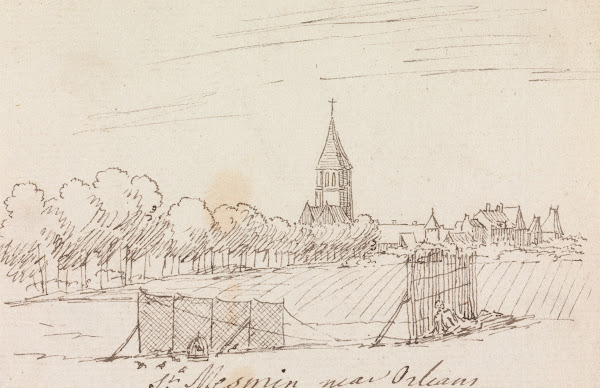 La Chapelle Saint Mesmin near Orleans