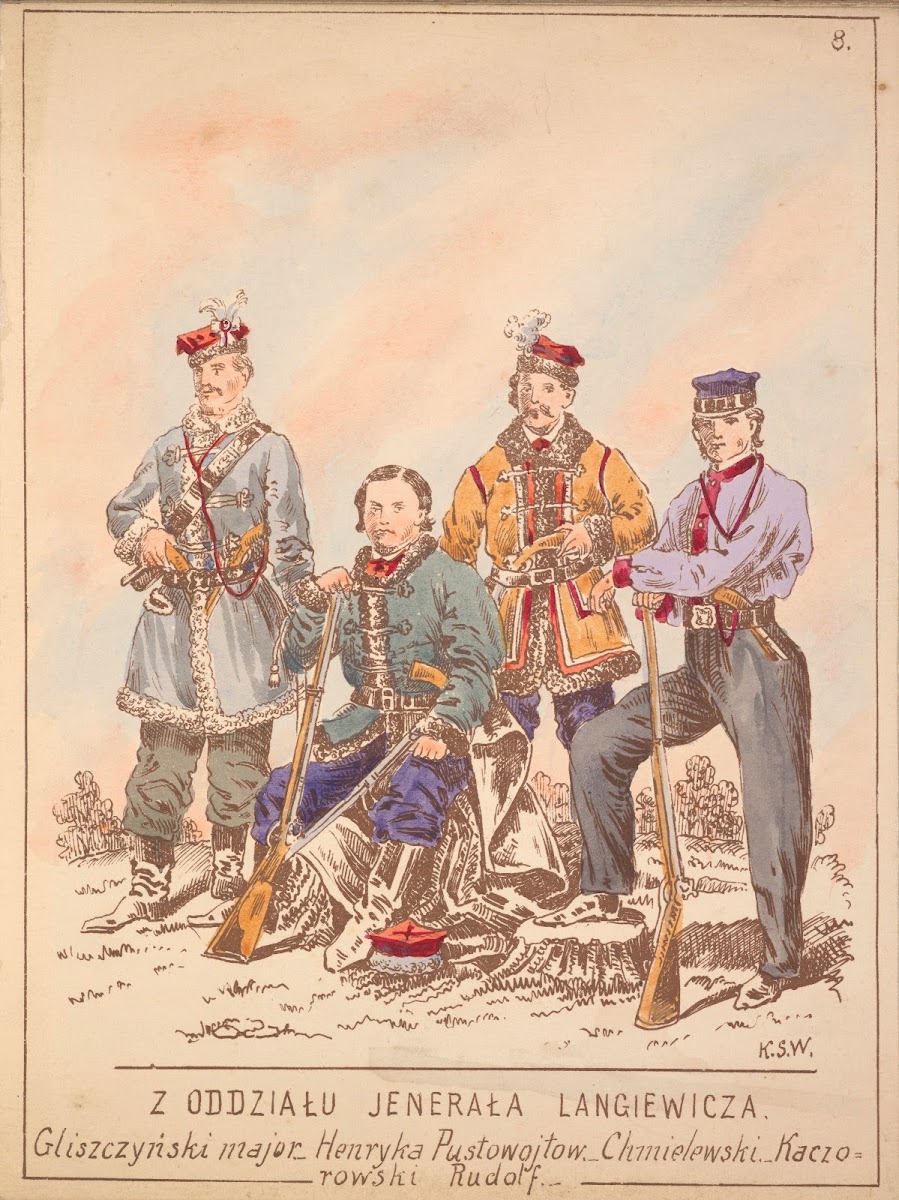 Z Oddziałów Jenerała Langiewicza 1909