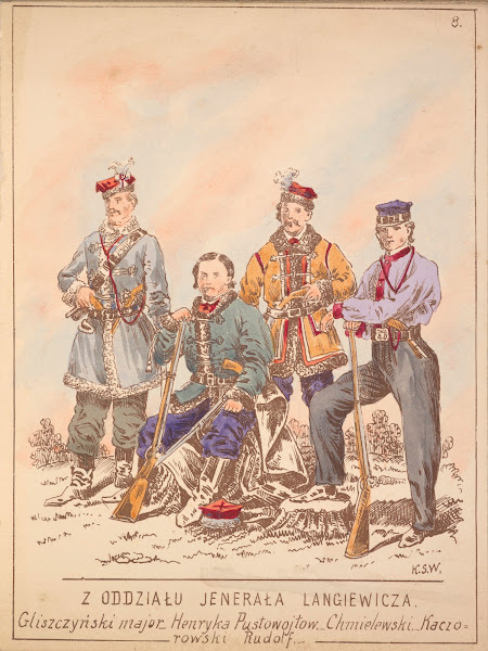 Z Oddziałów Jenerała Langiewicza 1909
