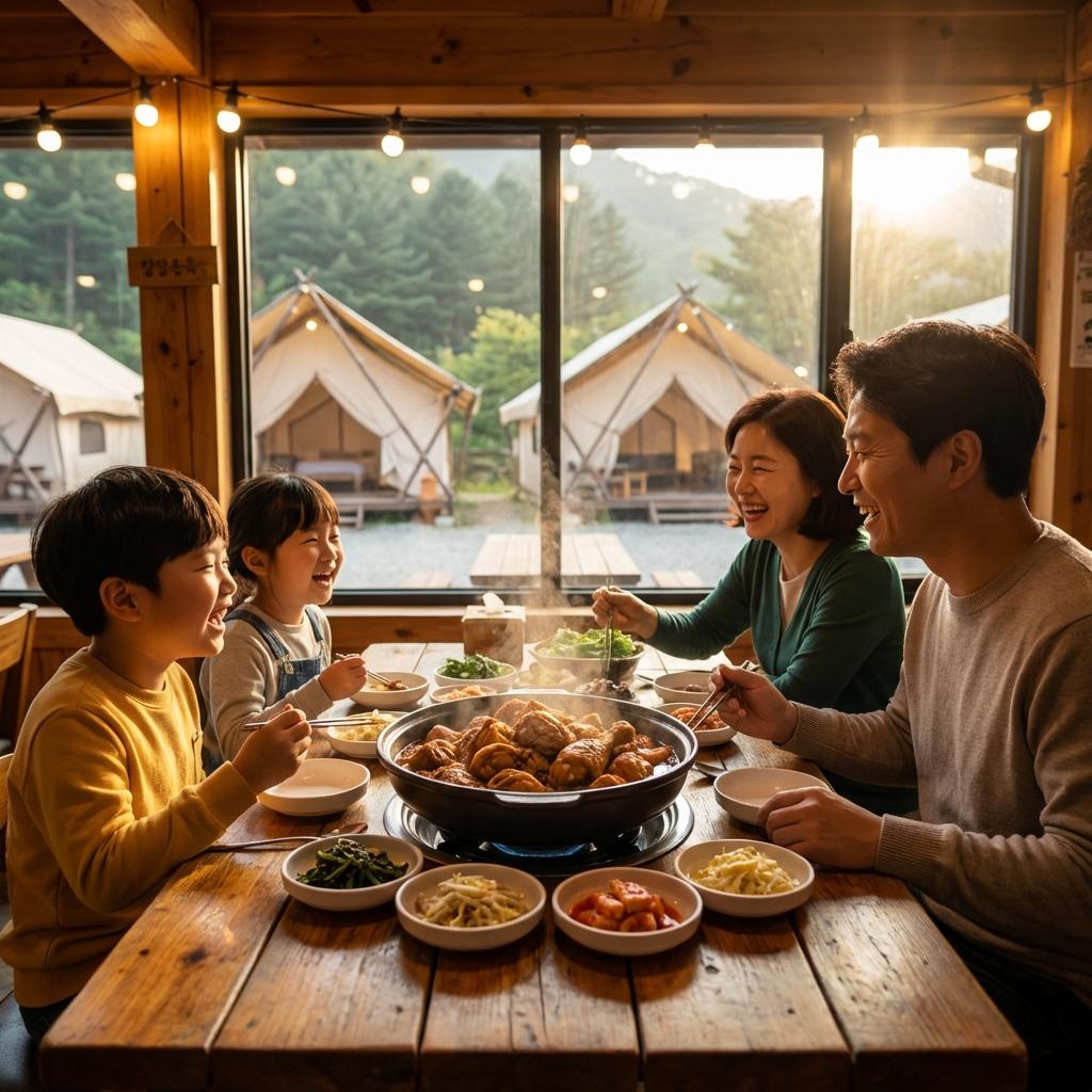 현지인 추천! 가평 글램핑 근처 숨겨진 맛집 & 즐길 거리 Best 3
