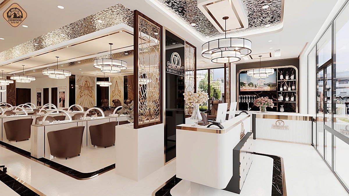 Thiết kế thông gió nail salon chuyên nghiệp