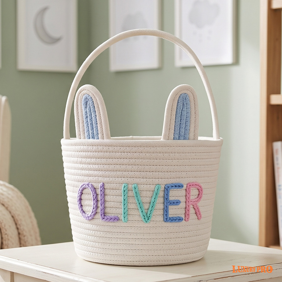 Rabbit Ear Hand Basket