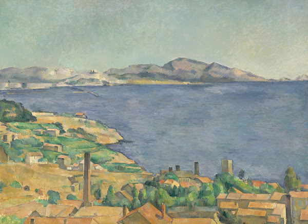 The Gulf of Marseilles Seen from LEstaque ca 1885