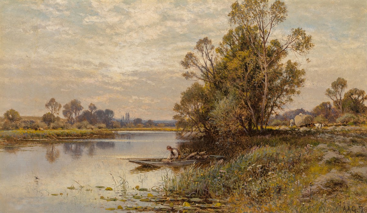 The Thames above Sunbury 1898