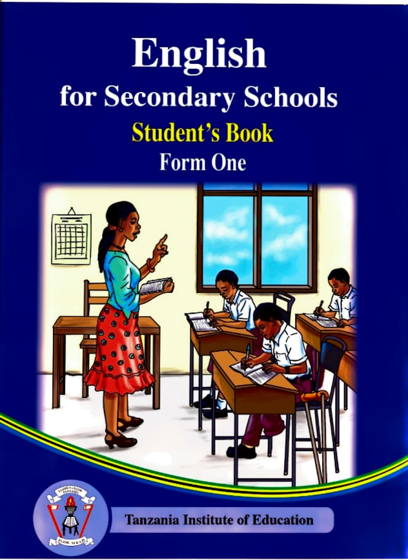 Form One English Language Student Textbook Tie Book New Syllabus For Tanzanian Ordinary Level Secondary Schools