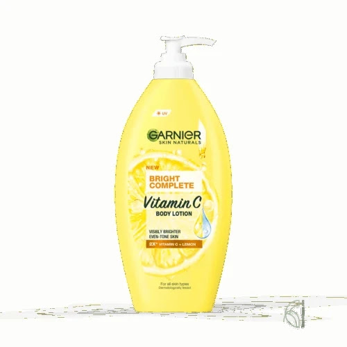 Garnier Bright Complete body serum lotion with Vitamin C + Lemon  400ml