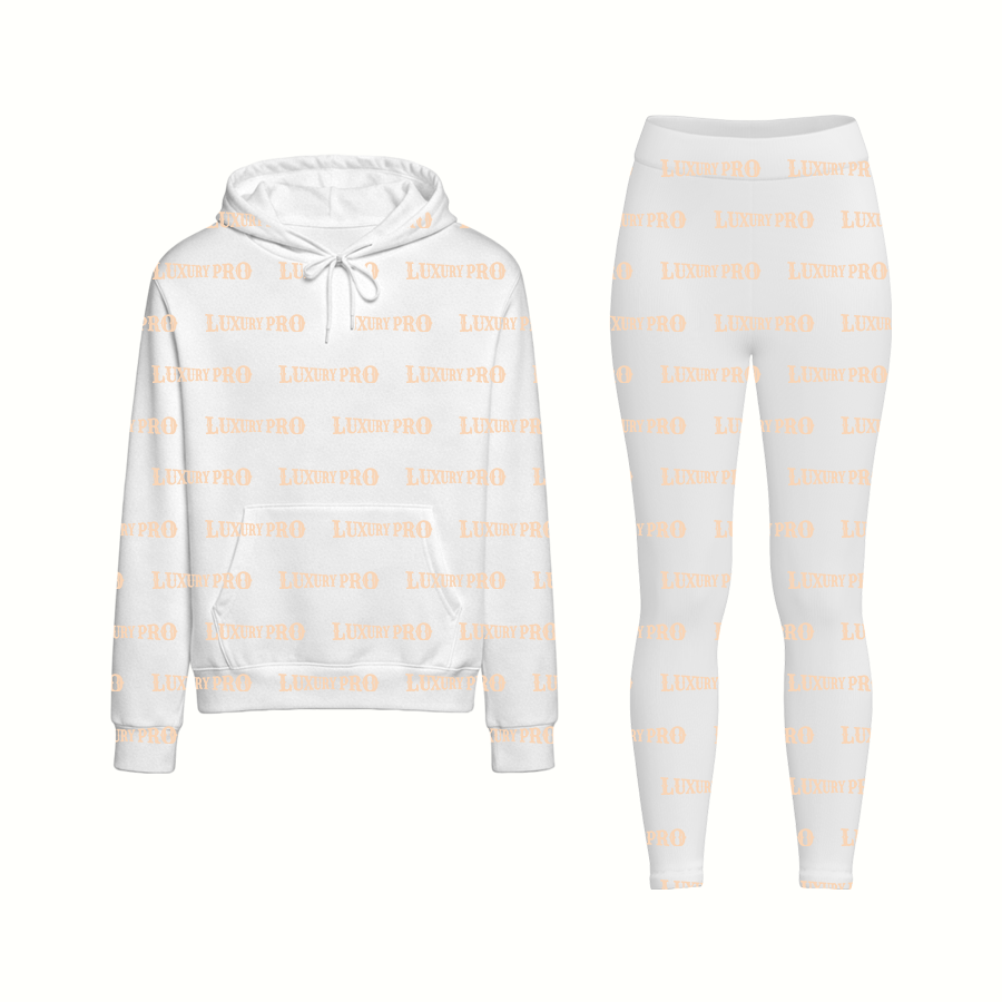 AOP MHN Adult 300G Air Layer Hoodie & AOP Yoga Leggings Set