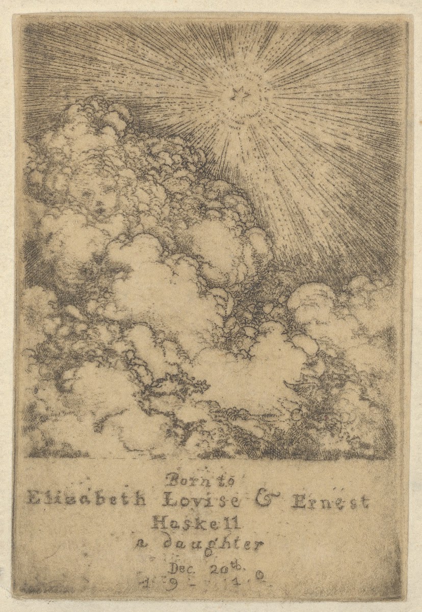 Hildegardes Birth 1910