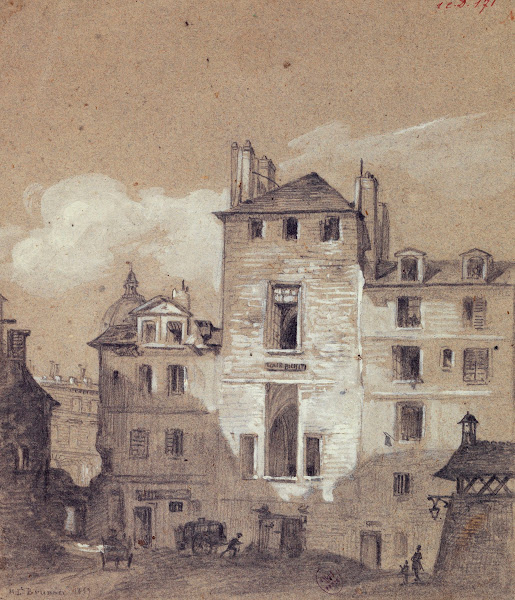 La tour Bichat en 1859 Saint Jean de Latran 859